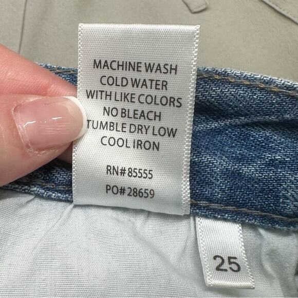 EUC | Pistola Denim | Jen Slouchy Boyfriend Distressed Jeans | Primrose | 25 - Picture 10 of 15